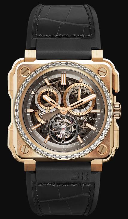 Bell & Ross BR-X1 TOURBILLON ROSE GOLD BRX1-CHTB-PG Replica Watch